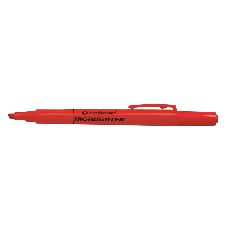Маркер CENTROPEN Fax 8722/02 1-4 мм клиноподібний червоний